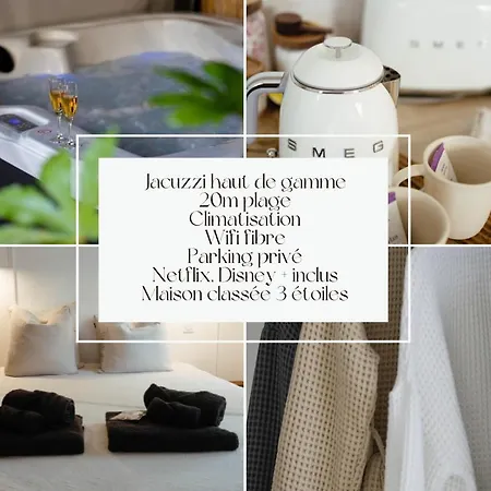 Σπίτι διακοπών 20metres - Maison -jacuzzi - Wifi - Terrasse *